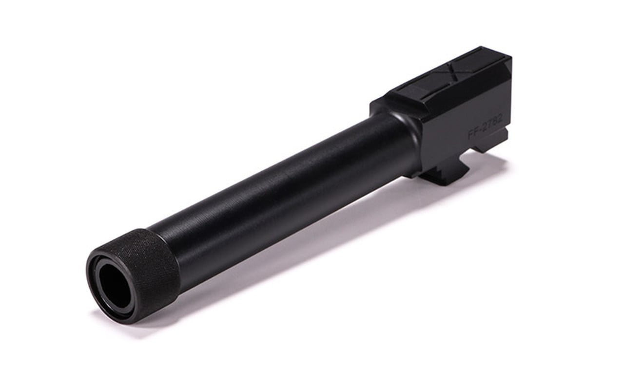 Faxon Firearms FAXON Firearms for Glock 19 Duty Barrel - Threaded - Nitride 1:10 Twist