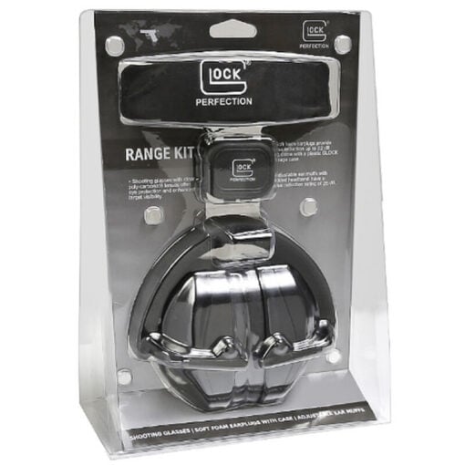 GLOCK Range Kit - Glasses, Ear Muffs and Ear Plugs
