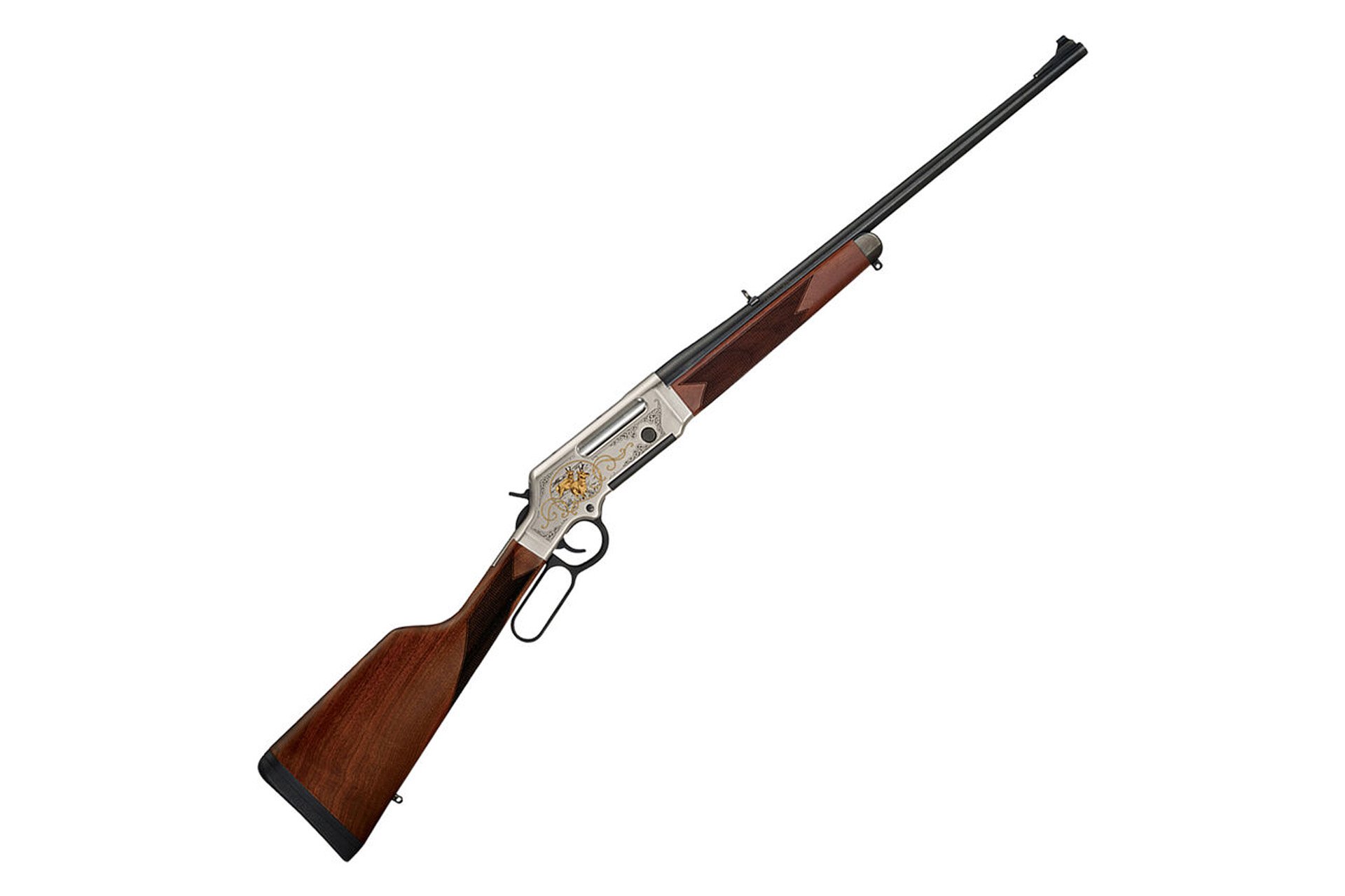 Henry Repeating Arms Long Ranger Deluxe Wildlife .243 Winchester 20" Lever Action Rifle