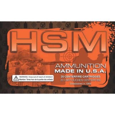HSM 10MM8N Training 10mm Auto 200 gr Full Metal Jacket (FMJ) Handgun Ammo - 50 Rounds