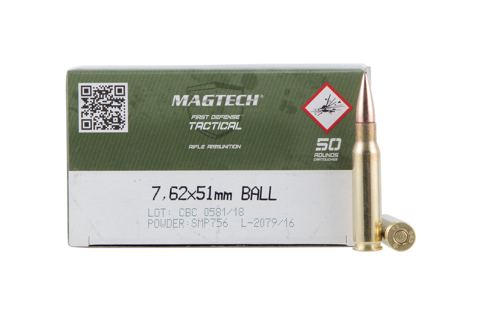 magtech 7.62x51 NATO 147gr FMJ – 50rd