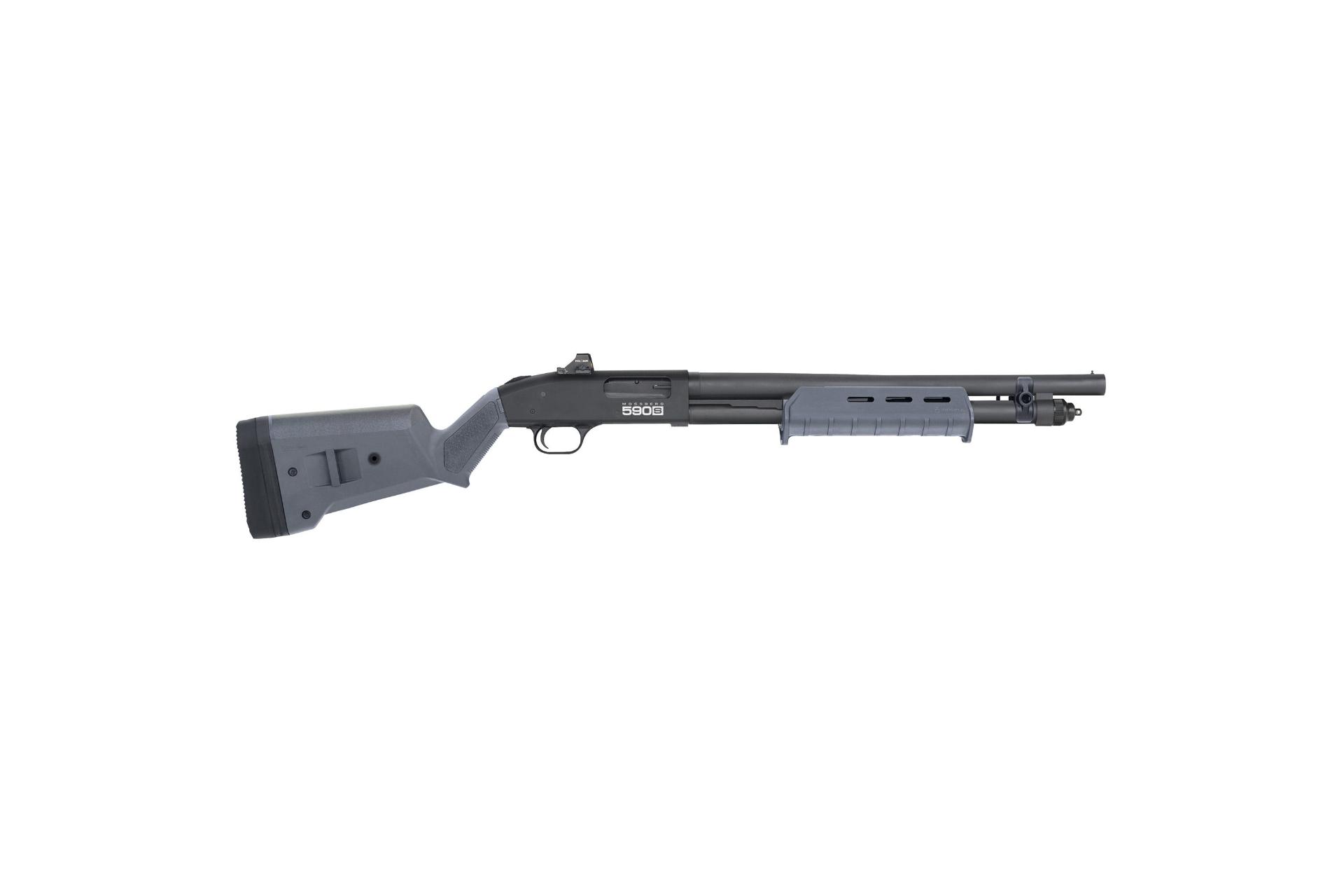 Mossberg 590S Magpul 18.5" 12 Gauge 3" Pump-Action Shotgun with Holosun 407K Red Dot