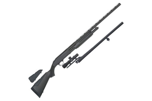 Mossberg 500 Field and Slug Combo 12 Gauge Pump Action Shotgun 28" and 24" Barrels 3" Chamber 5 Rounds - 