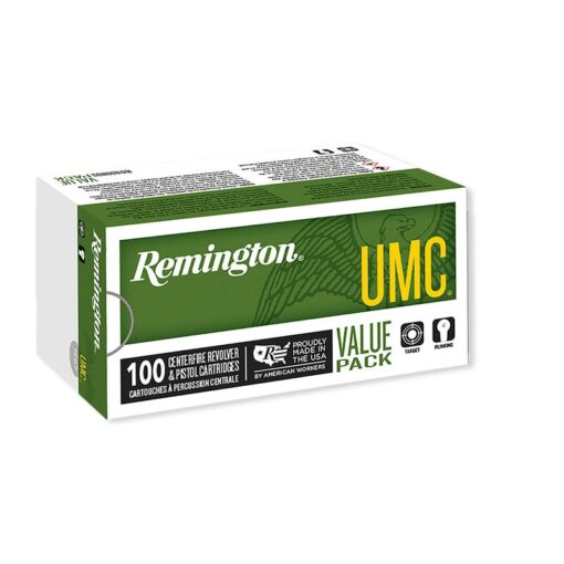 Remington Ammunition R23970 UMC 357 Mag 125 gr Semi-Jacketed Hollow Point (SJHP) Handgun Ammo - 100 Rounds - 