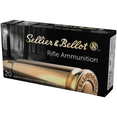 Unknown Sellier & Bellot SB6552RA Rifle 6.5x52mmR 117 gr Soft Point (SP) Rifle Ammo - 20 Rounds