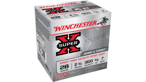 Winchester Ammo WE28GT7 Super X Xpert High Velocity 28 Gauge 2.75" 5/8 oz 7 Shot Shotgun Ammo - 25 Rounds - AR15 Discounts