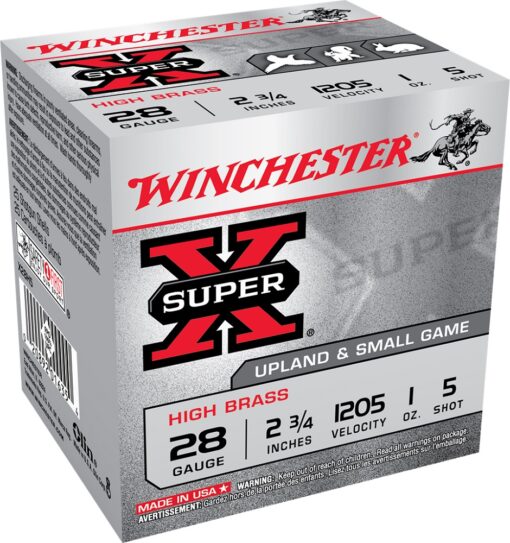 AR15 Discounts Winchester Ammo X28H5 Super X High Brass 28 Gauge 2.75" 1 oz 5 Shot Shotgun Ammo - 25 Rounds - $29.99 at AR15 Discounts