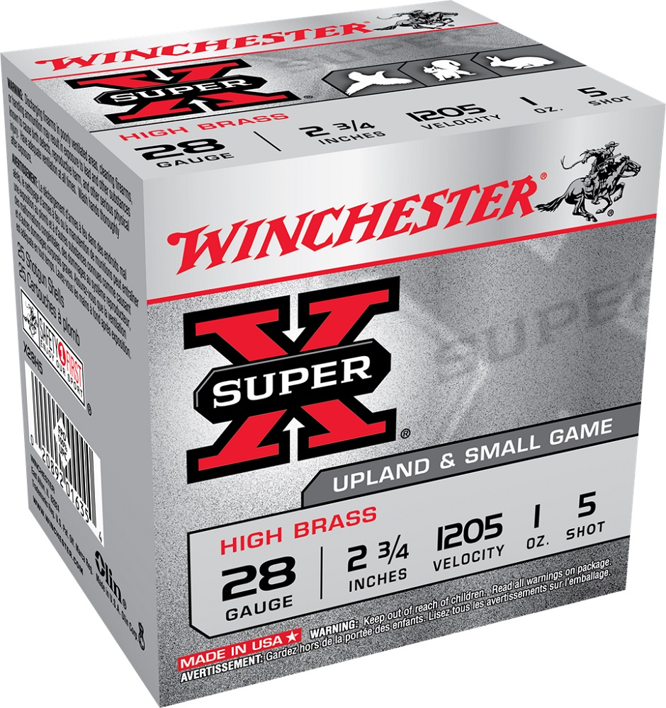 Winchester 28 Gauge Brass – 25rd