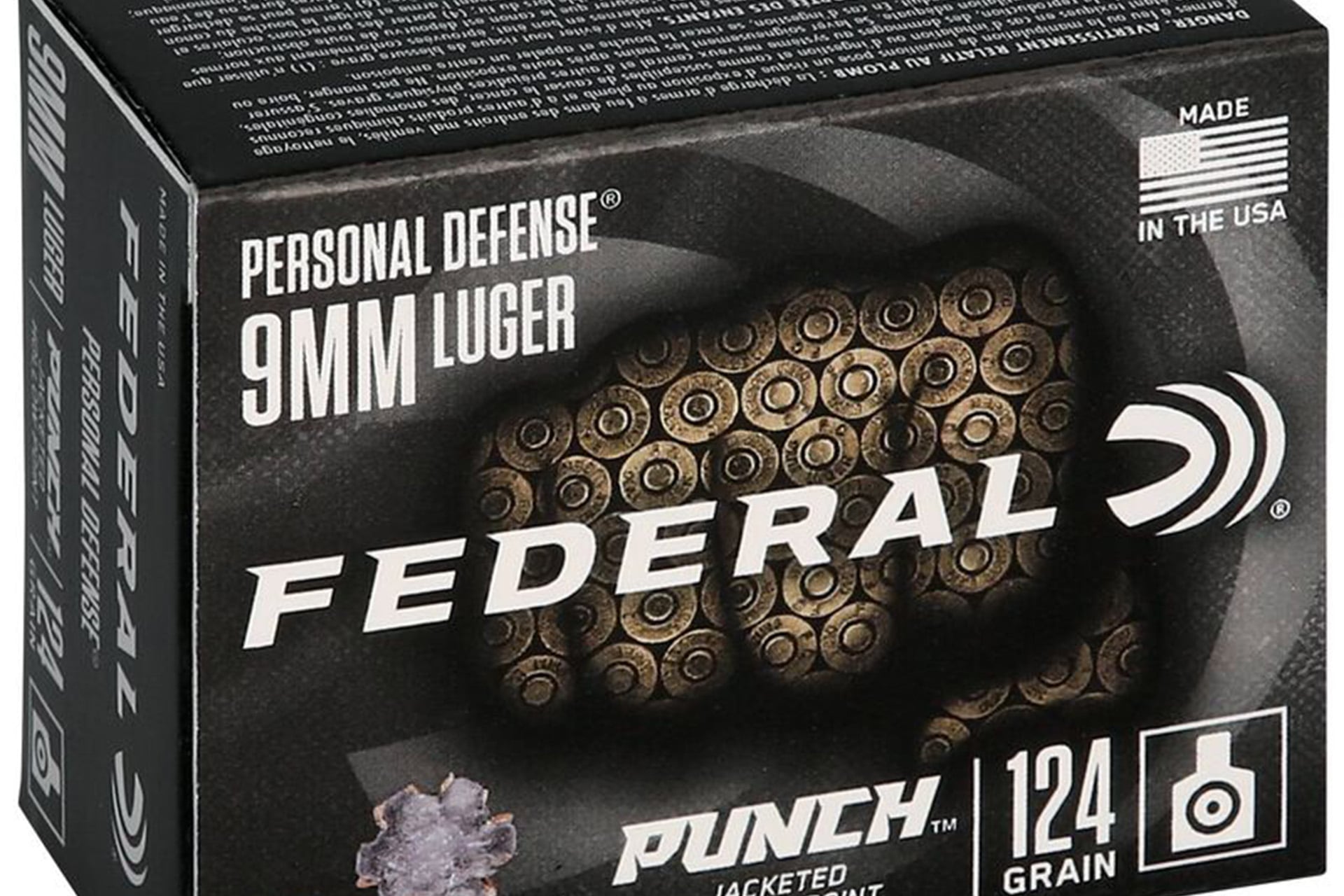 federal 9mm Luger 124gr – 200rd