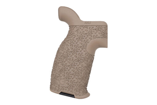 Emissary Axle Grip for AR-15 Compact Standard Texture - FDE - AR15 Discounts