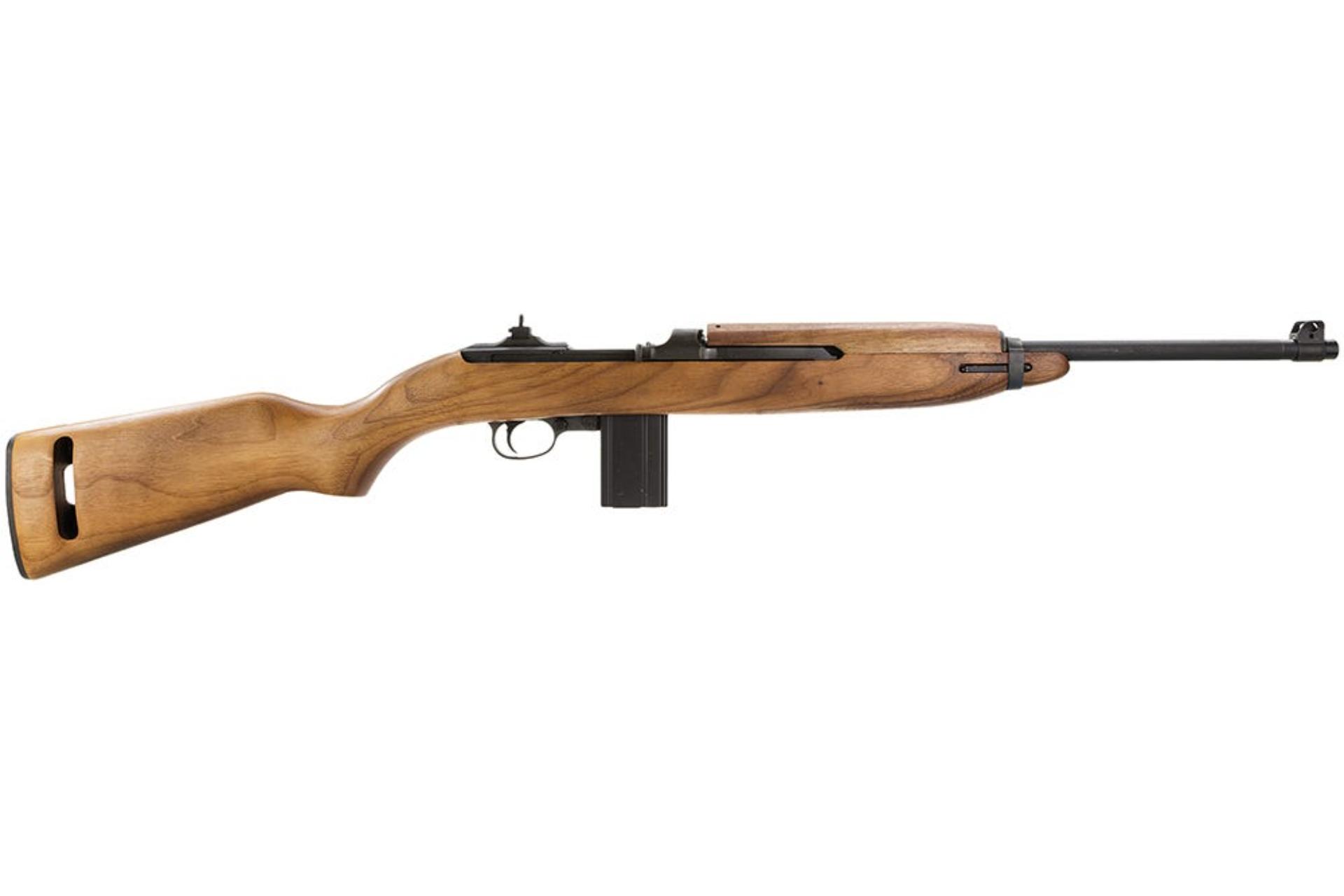 Auto-Ordnance M1 Carbine CA Compliant .30 Carbine 18" Black Parkerized, Walnut Stock - 10+1 Rounds, Wood Stock
