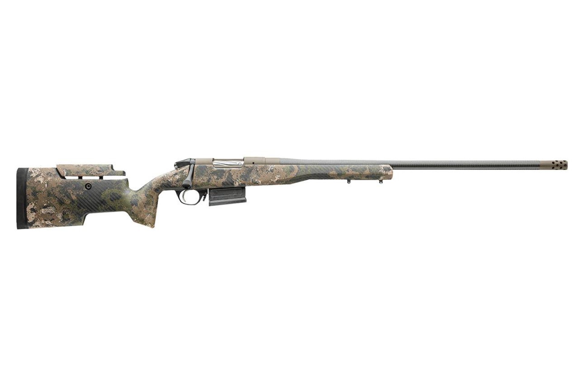 Bergara Premier Divide Series 6.5PRC 24" Rifle, Threaded 5/8-24, Omni Muzzle Brake, Carbon Fiber Stock, 3 Rd, Right Hand