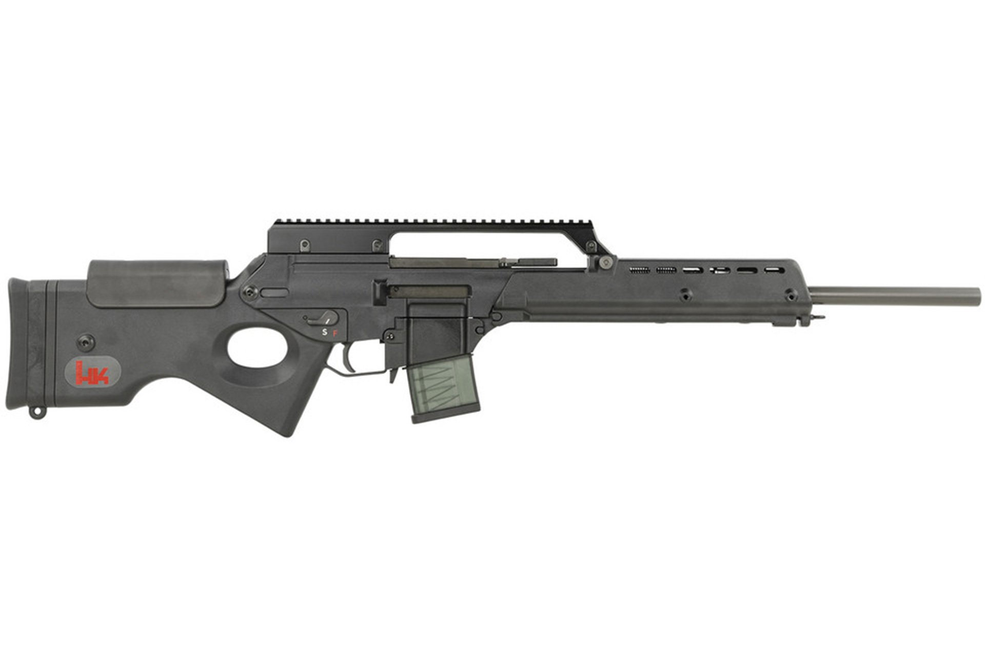 HK 81000751 SL8 223 Rem 20.80" 10+1 Black Adjustable Thumbhole Stock
