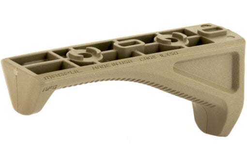 Magpul Industries, Angled Foregrip M-LOK, AFG, Fits M-LOK Hand Guard, Flat Dark Earth