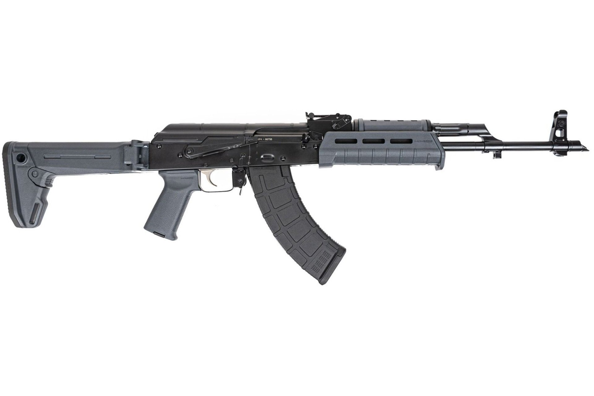 PSA AK-47 GF4 Forged "MOEkov" Rifle, Gray