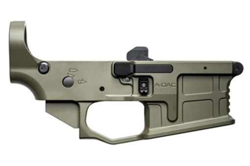 Radian R0391 A-DAC 15 ODG Ambi Lower Receiver, Talon 45/90 Safety, Ext. Bolt Catch, Left Mag Release, Right Bolt Release