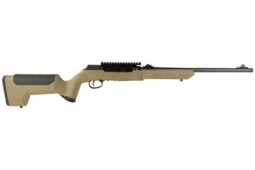 Savage A22 Takedown .22LR 18.5" 10rd Semi Auto Rifle - FDE Synthetic Stock