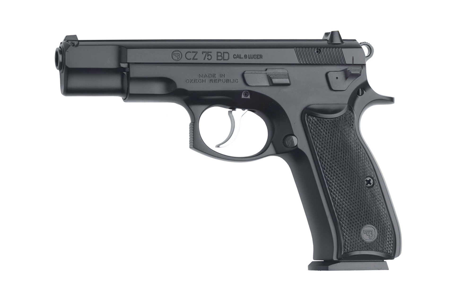CZ-USA 75 BD DA/SA 4.6" 9mm 10+1 Semi-Auto Pistol - Black