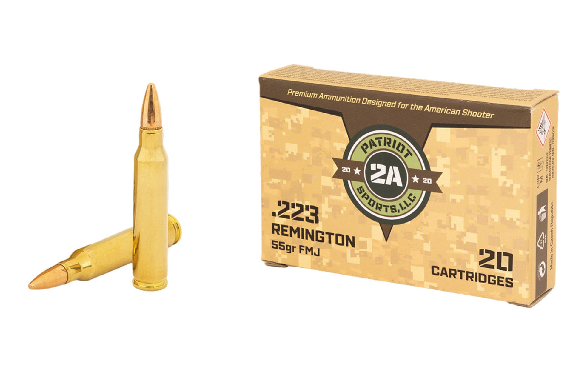 .223 Remington 55gr – 20rd