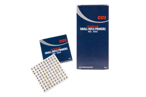 AR15 Discounts CCI 0017 Magnum Rifle No. 450 Small Magnum Rifle Multi-Caliber Rifle 1000 Per Pack - $129.00 at AR15 Discounts