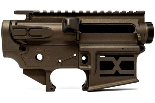 Faxon Armory X-Tra Lite AR-15 Receiver Set - Midnight Bronze