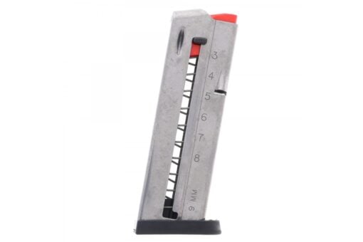 AR15 Discounts Smith & Wesson 3012704 OEM Replacement M&P Shield EZ 9mm Luger 8-Round Magazine - Blued - $29.95 at AR15 Discounts
