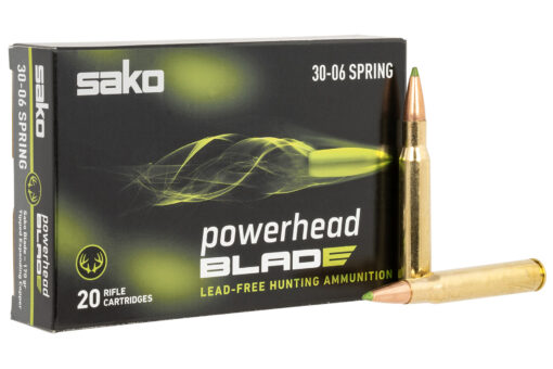 Sako JAS-PHB3006/170B 30-06 Sprg Powerhead Blade 170 gr Rifle Ammo - 20 Rounds - AR15 Discounts
