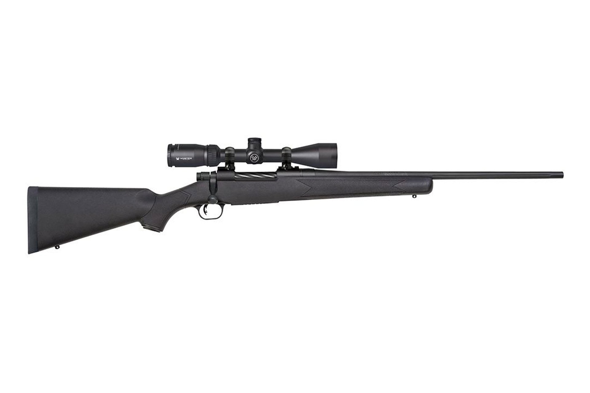 Mossberg  Patriot 22" 270 Win 5+1 Bolt-Action Rifle w/ Vortex 3-9x40 Scope - Black