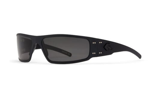 Gatorz Magnum Black Smoke Polarized Blackout Logo (Old PN: MAGBLK01PMBP)