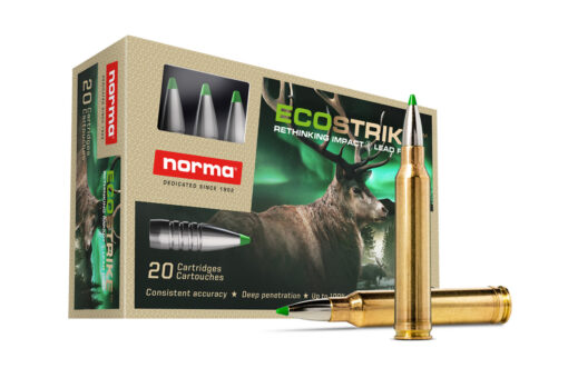 Norma ECOSTRIKE 300 Winchester Magnum 165gr Polymer Tip Lead-Free Rifle Ammo - 20 round box - AR15 Discounts