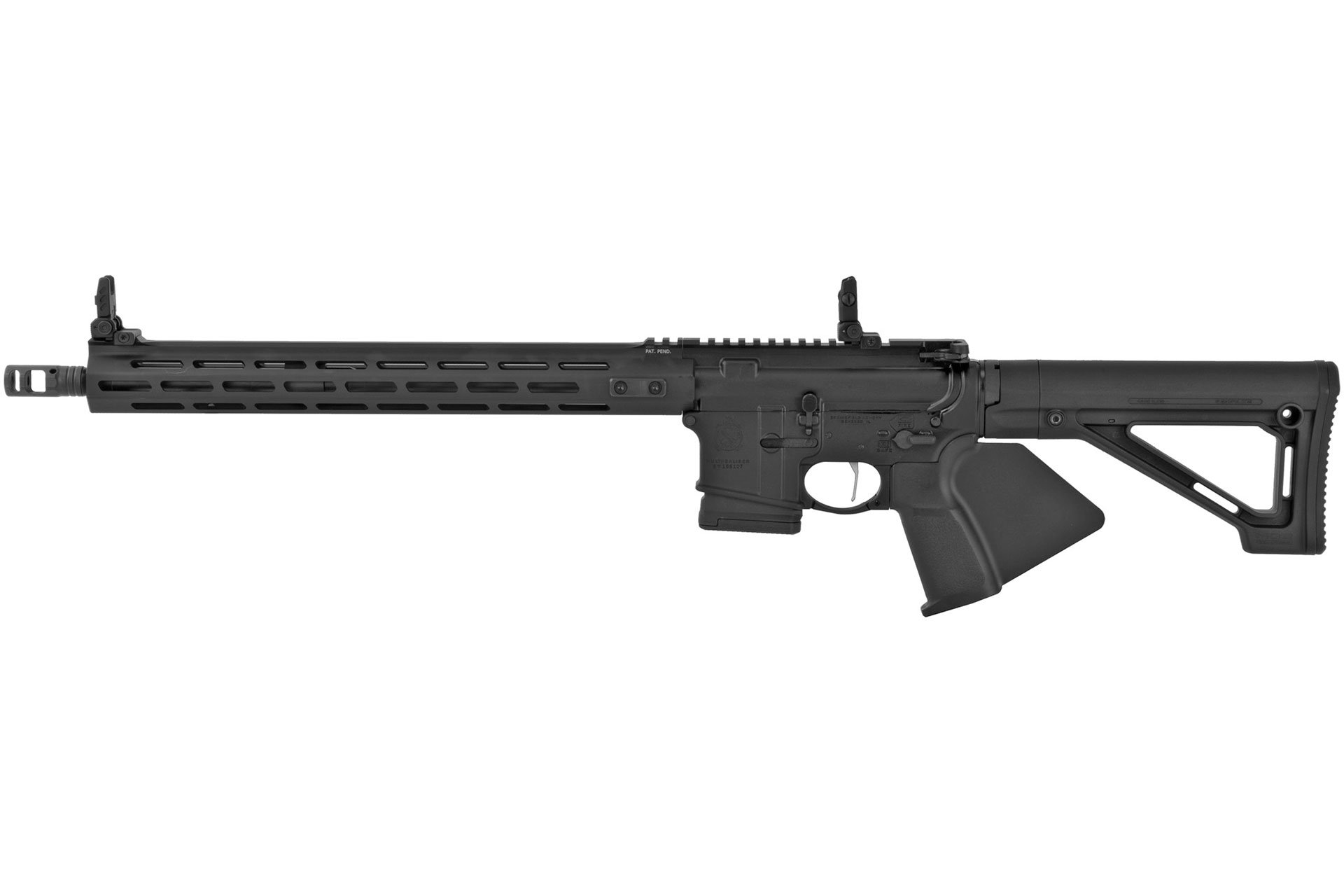 Springfield SAINT Victor Semi-Auto AR 223 Remington/556NATO 16" Barrel 1:8 Twist Mid-Length Gas System 10Rd PMAG M3 - Black