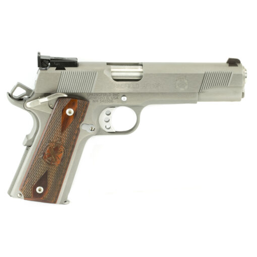 Springfield 1911 Loaded Target Pistol 7 RD 45 ACP Wood Grips  CA Compliant