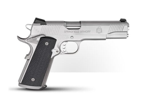 Springfield PC9107LCA18 1911 TRP CA Compliant 5 45 ACP 71Rd SS Serrated Steel Slide SS Frame wBeavertail Black G10 Grip Right Hand