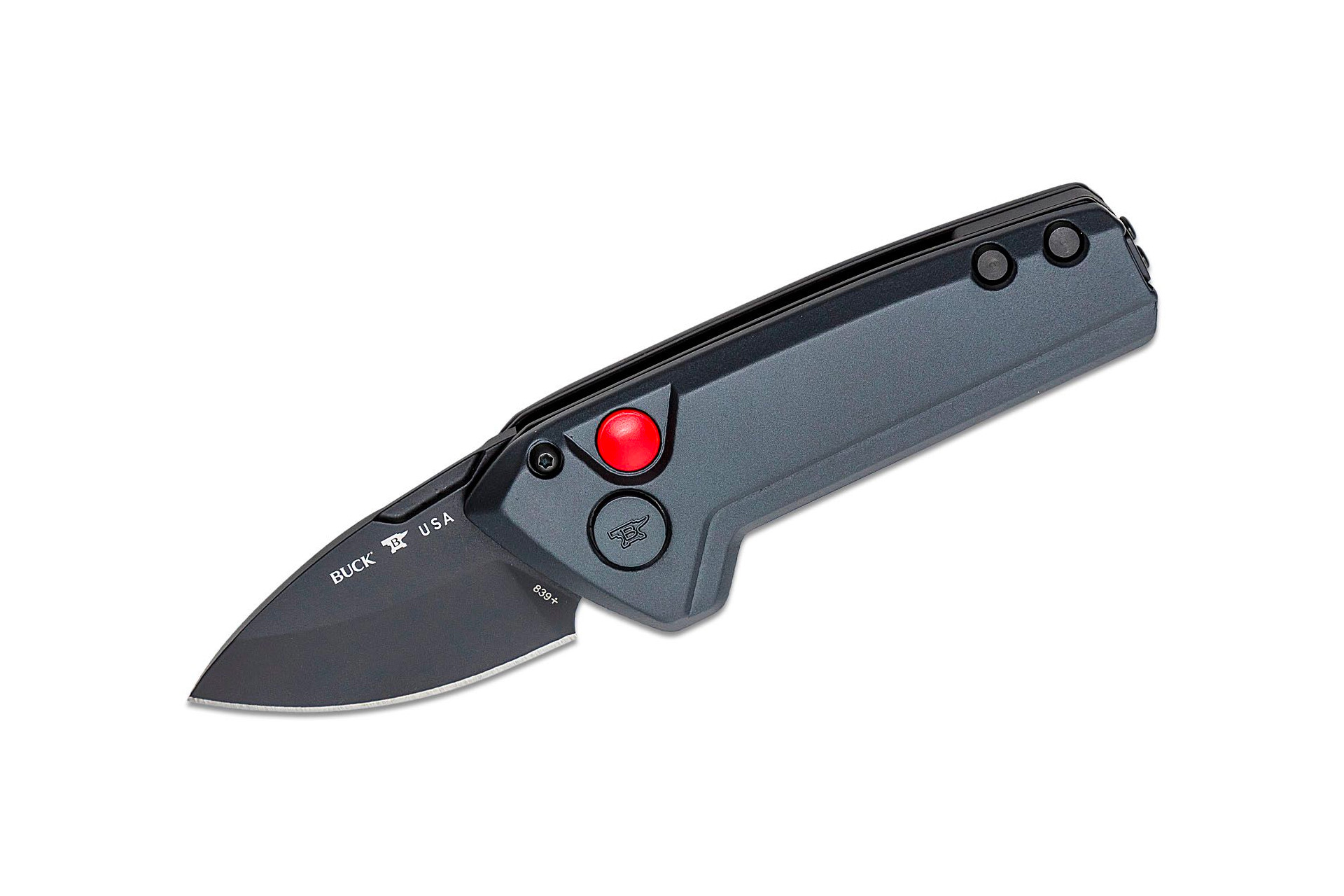 Buck Knives 839 Mini Deploy Auto Knife - Grey