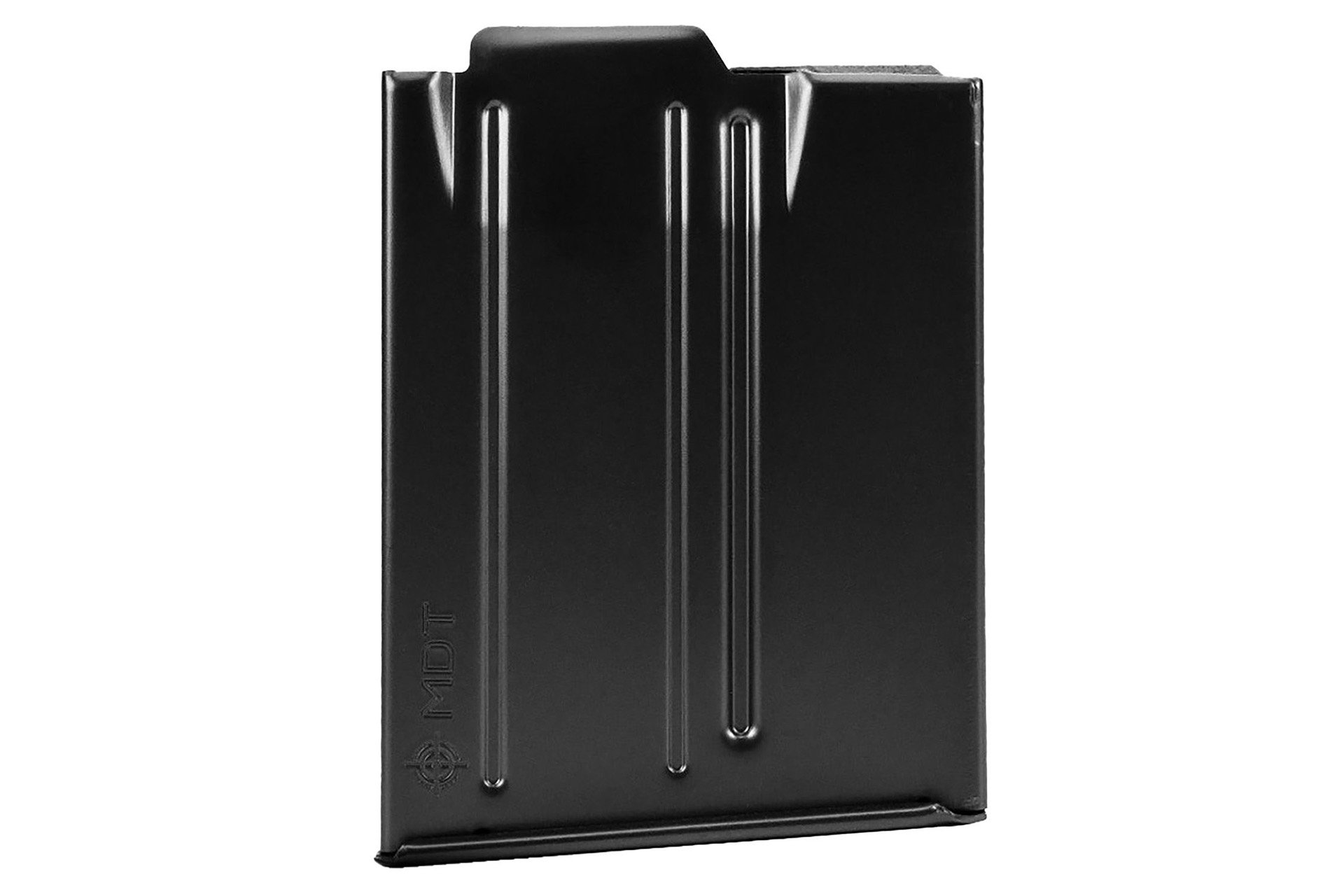 Mdt Sporting Goods Inc 102013BLK AICS Magazine 10rd Extended 308/6.5 Creedmoor Short Action Black Steel with Binder Plate
