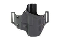 Crucial Concealment Covert OWB OWB Holster Right Hand Fits Springfield Armory Hellcat Pro Matte Finish Black