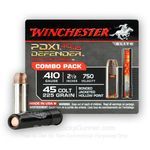 Winchester .45 Colt & .410 Bore Ammunition 20 Rounds Defender Combo Pack 225 Grains
