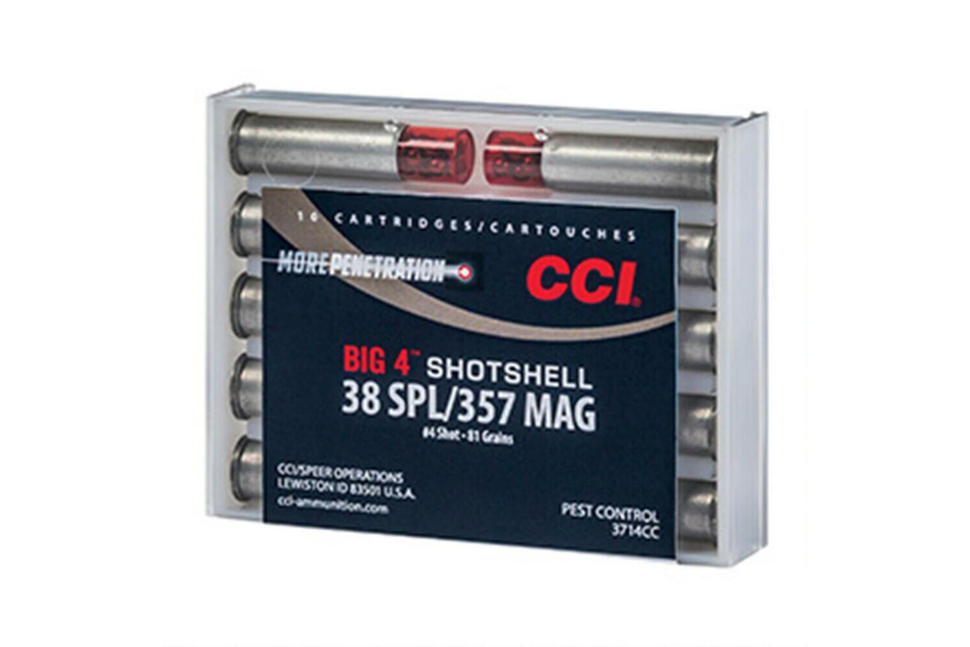 Cci .357 Magnum 84gr Aluminum – 10rd