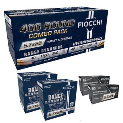 Range Dynamics/Hyperformance 5.7x28mm 400 Round Combo Pack