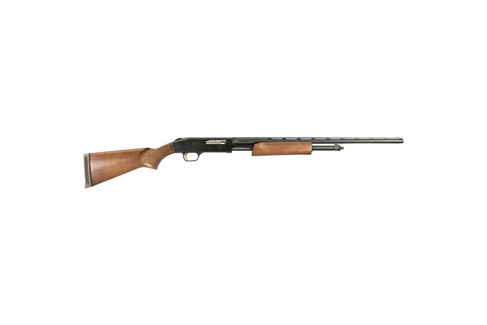 Mossberg 50104 500 All Purpose Field 410 Gauge 5+1 3" 24" Vent Rib Barrel Fixed-Full Choke Blued Metal Finish Hardwood Stock Ambidextrous Safety
