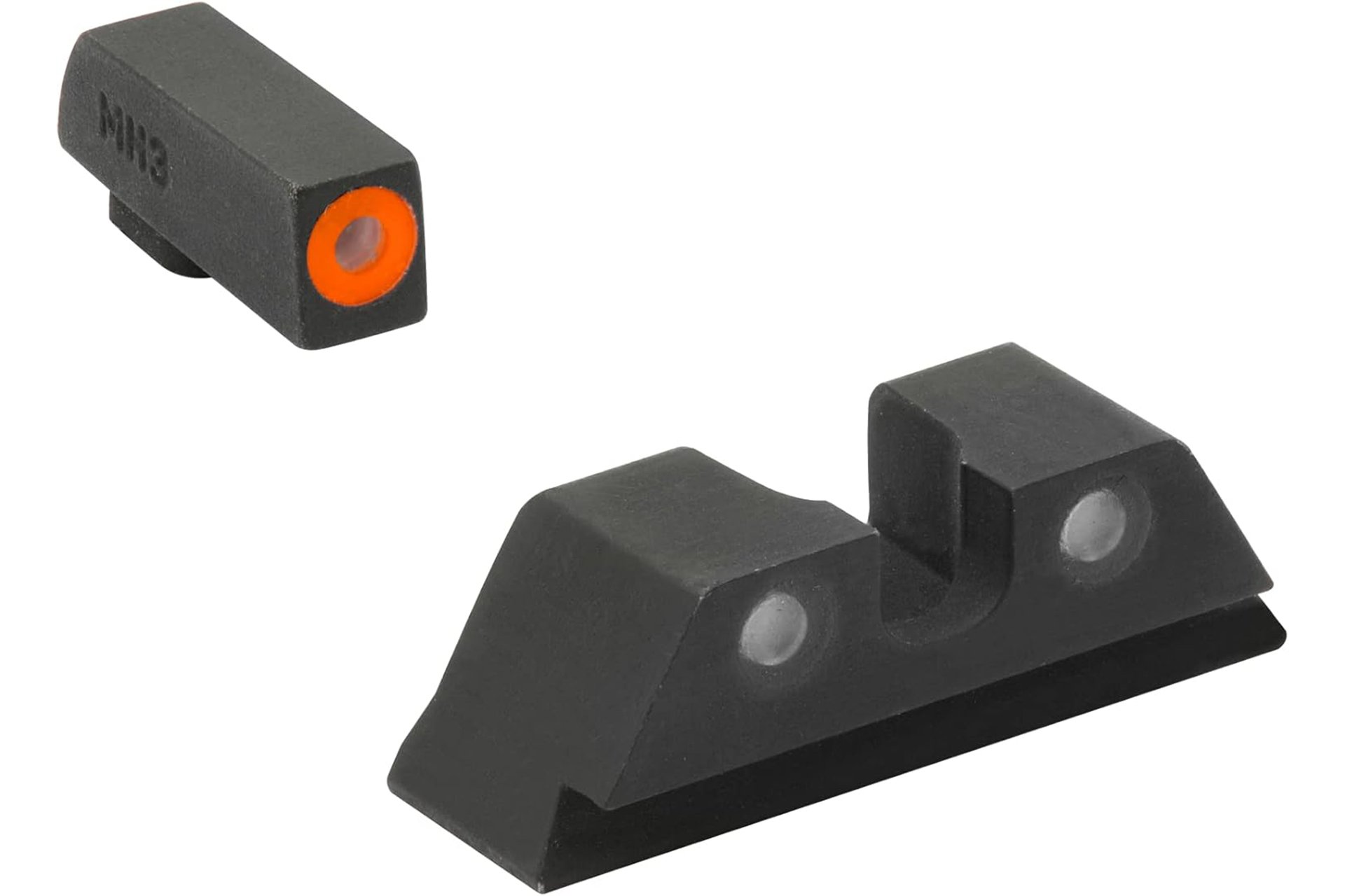 Mepro Hyper-Bright Co-Witness Glock Standard Frame - Orange