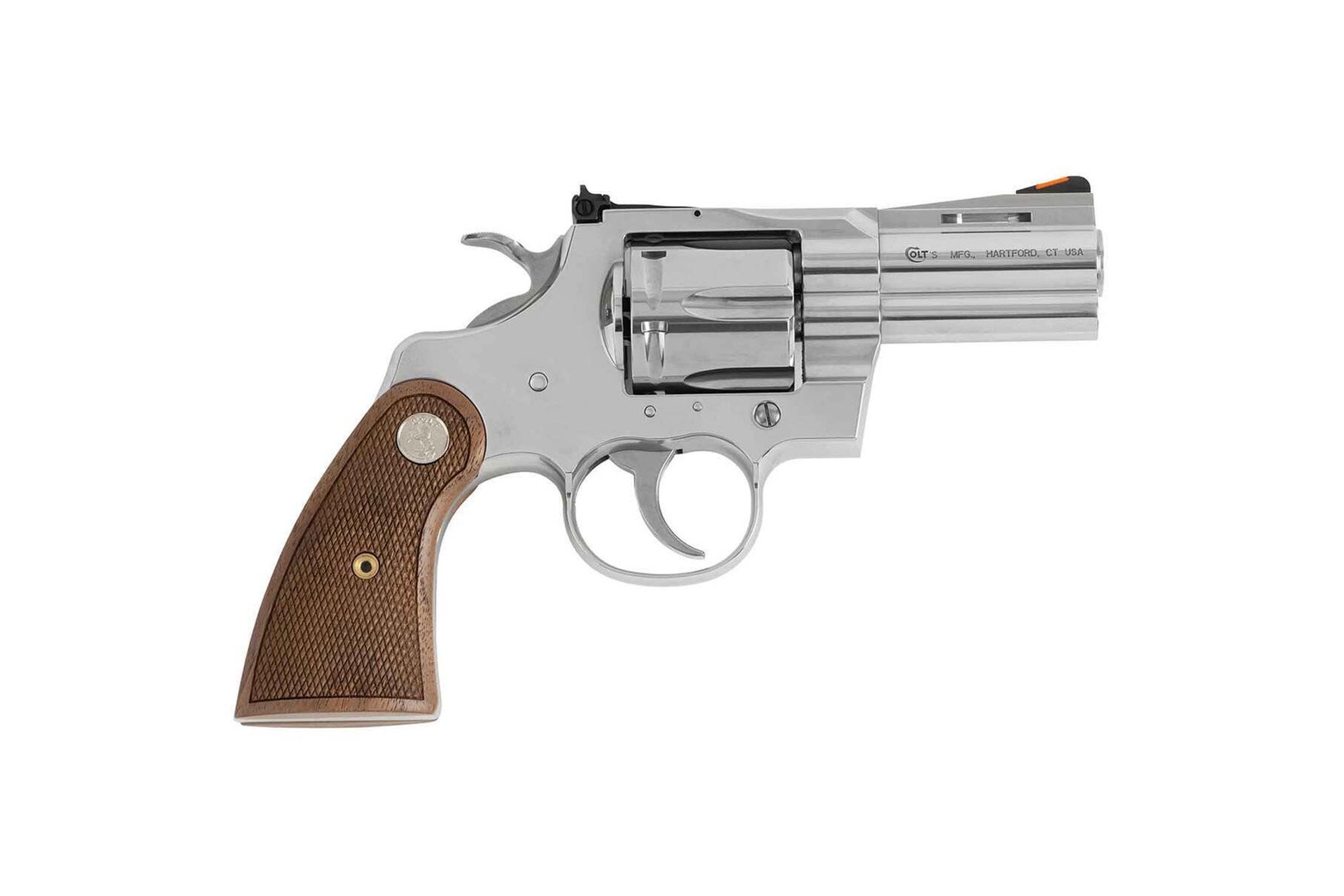 Colt Python 357 Magnum 2.5" 6Rd Revolver Stainless