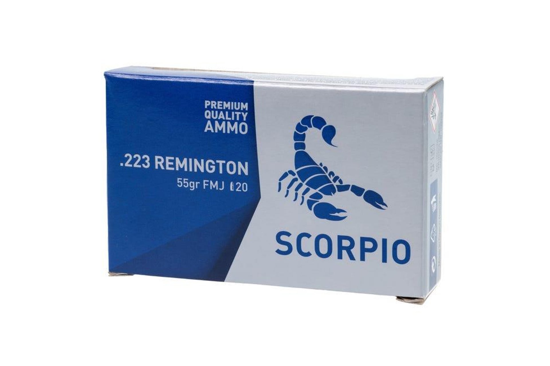 Scorpio Ammo 223REM 55GR FMJ 2