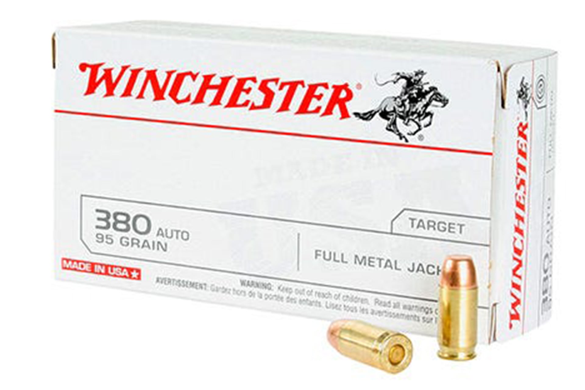 Winchester .380 ACP 95gr – 50rd