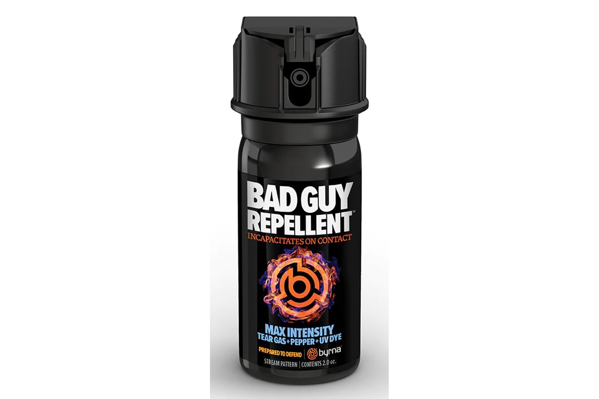 Byrna Technologies BGR02105 BGR Max Capsaicin/UV Dye Range 8-15 ft Black Canister 1 Can