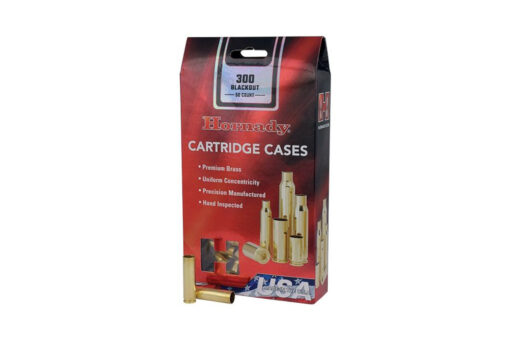 Hornady 86751 Unprimed Cases Cartridge 300 Blackout Rifle Brass