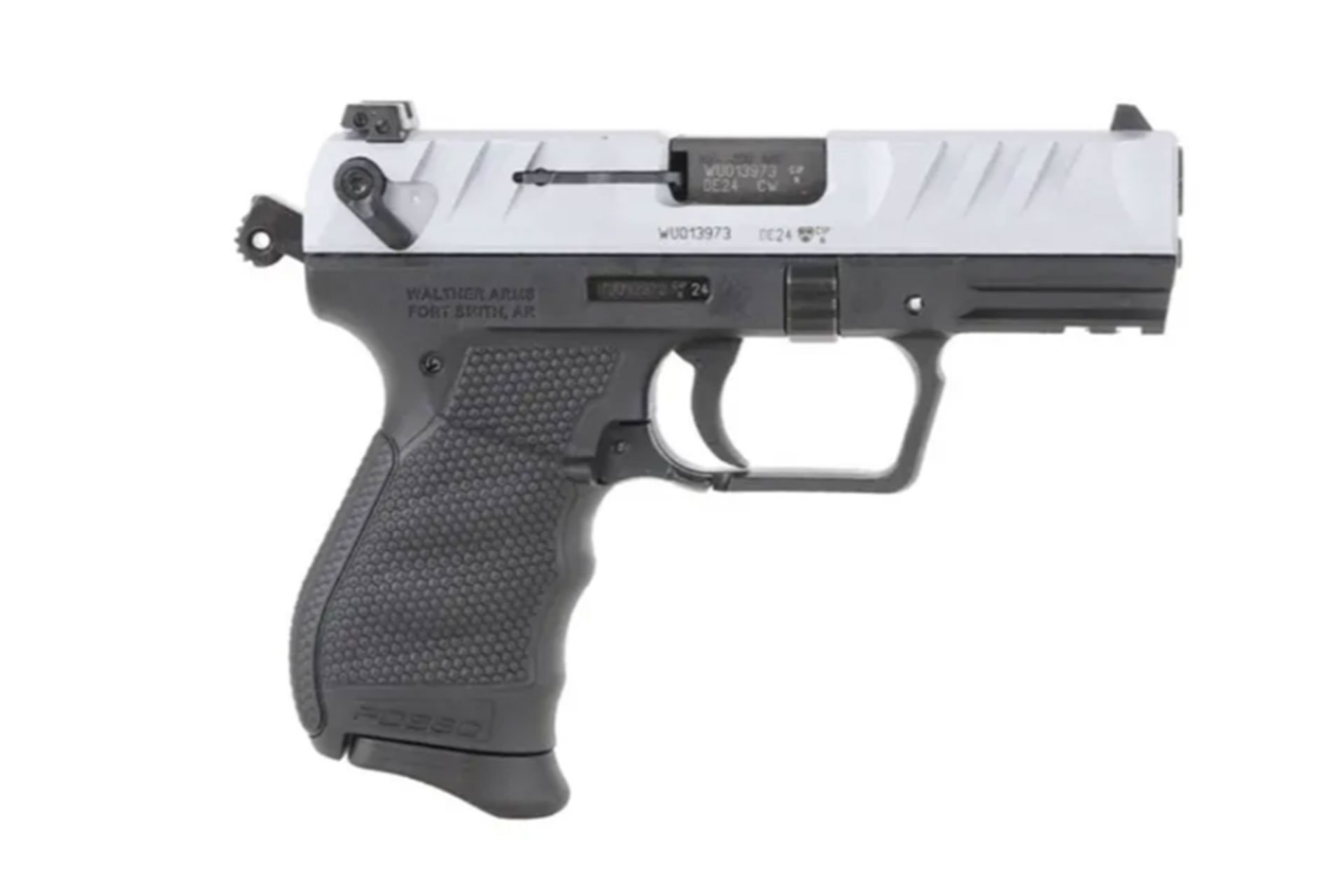 Walther PD380 .380 ACP 3.7" 9RD Pistol - Nickel