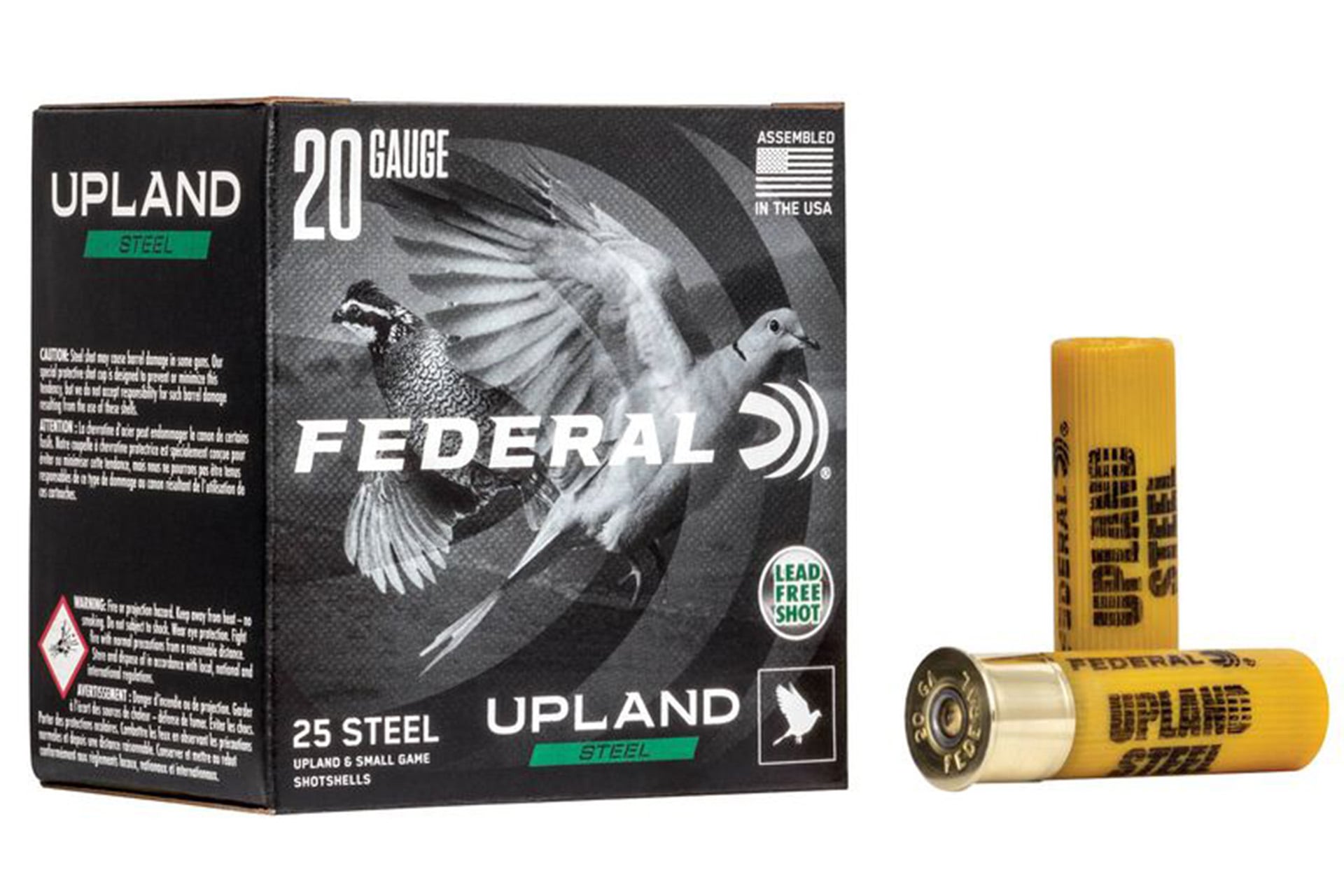 federal 20 Gauge Steel – 25rd