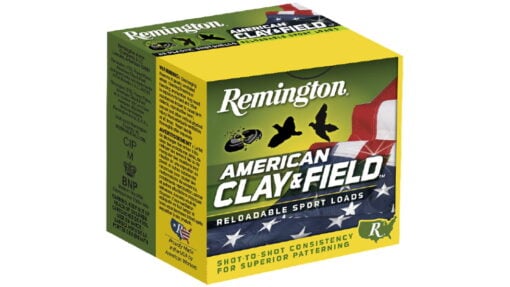 Remington Ammunition 20346 American Clay & Field Sport 12 Gauge 2.75" 1 1/8 oz 8 Shot Shotgun Ammo - 25 Rounds - 