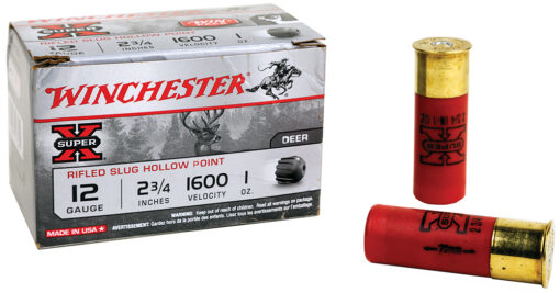 Winchester Ammo X12RS15VP Super X 12 Gauge 2.75" 1 oz 1600 fps Rifled Slug Shot Shotgun Ammo - 15 Rounds - AR15 Discounts